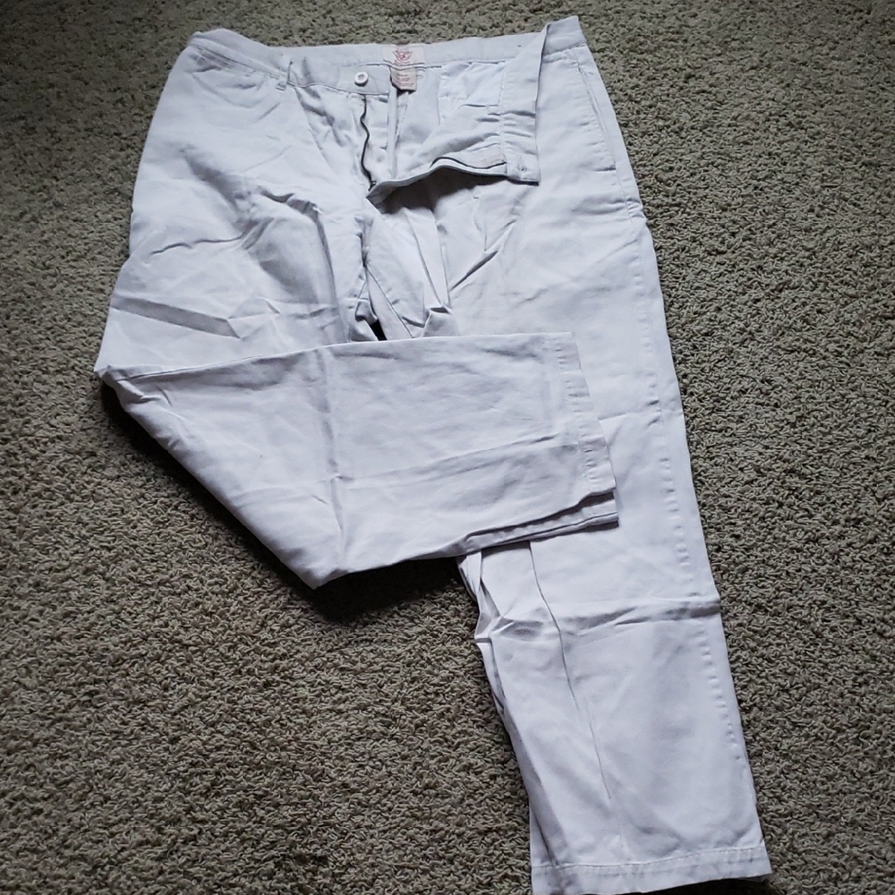 Men's OffWhite Cream Khaki Straight Leg 38x32